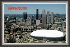 Continental Postcard- Hubert H Humphrey Metrodome- Minneapolis, Minnesota CE8