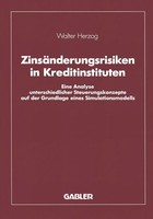 Walter Herzog | ZinsäNderungsrisiken In Kreditinstituten | Taschenbuch | Deutsch