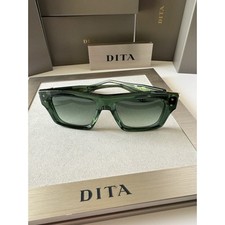 DITA GRANDMASTER EIGHT DTS 458-A-02 Green Gold Green Gradient Lens Sunglasses