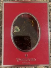 Waterford Fleur de Lys AMBER Crystal Ornament With Hanger.2014 Vintage