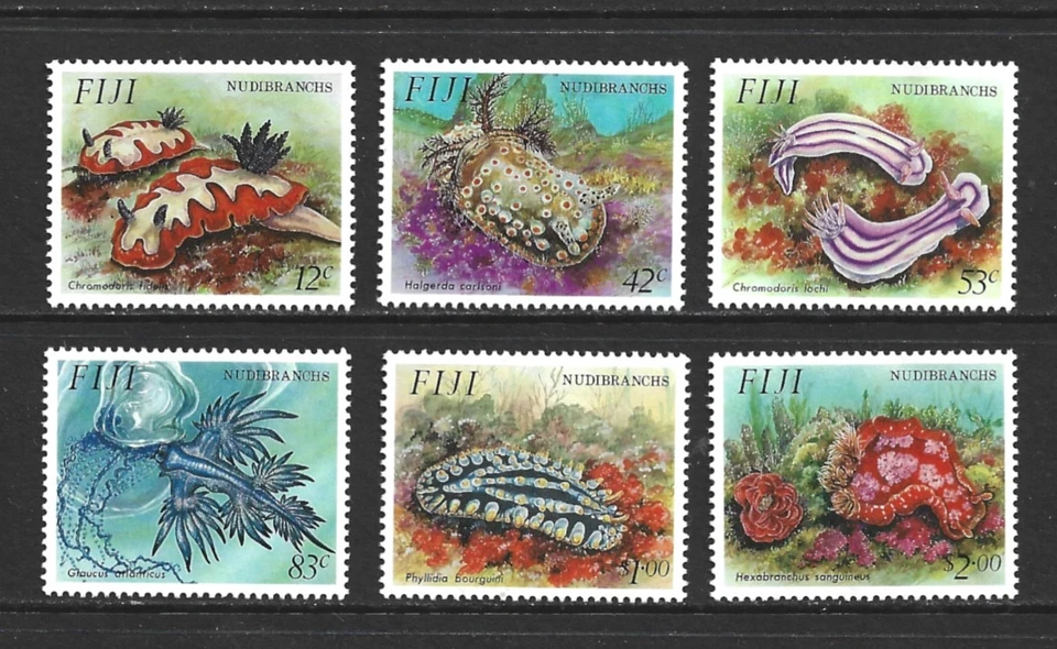 Juego Fiji 1993 Nudibranchs como nuevo MNH - Imagen 1 de 1