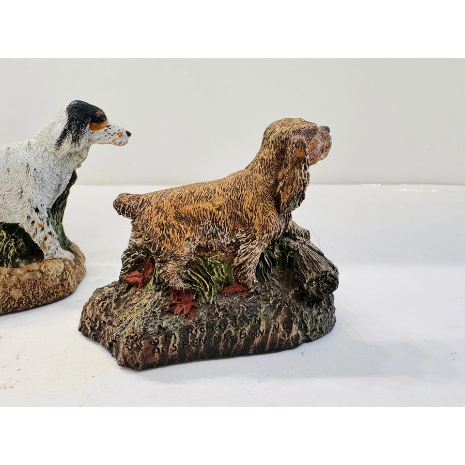 Коллекция Kennel Club бронзовые винтажные фигурки охотничьих собак холодного литья - Изображение 2 из 4