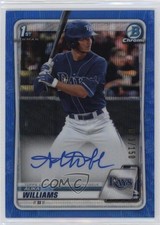 2020 Bowman Draft Chrome Picks Blue Wave Refractor /150 Alika Williams Auto uk2