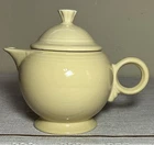 LARGE HOMER LAUGHLIN FIESTAWARE 7.75” Fiesta Teapot Ivory Tea Pot Post  86