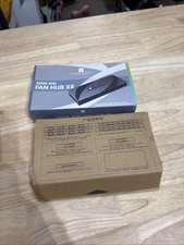 ARGB Fan HUB Controller Support 8 Groups of Fans, 8-Port 4 Pin PC Fan