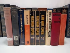Marxism & Communism: 8 Books Incl. Rare Handbook of Marxism, Das Kapital (3 Vol)