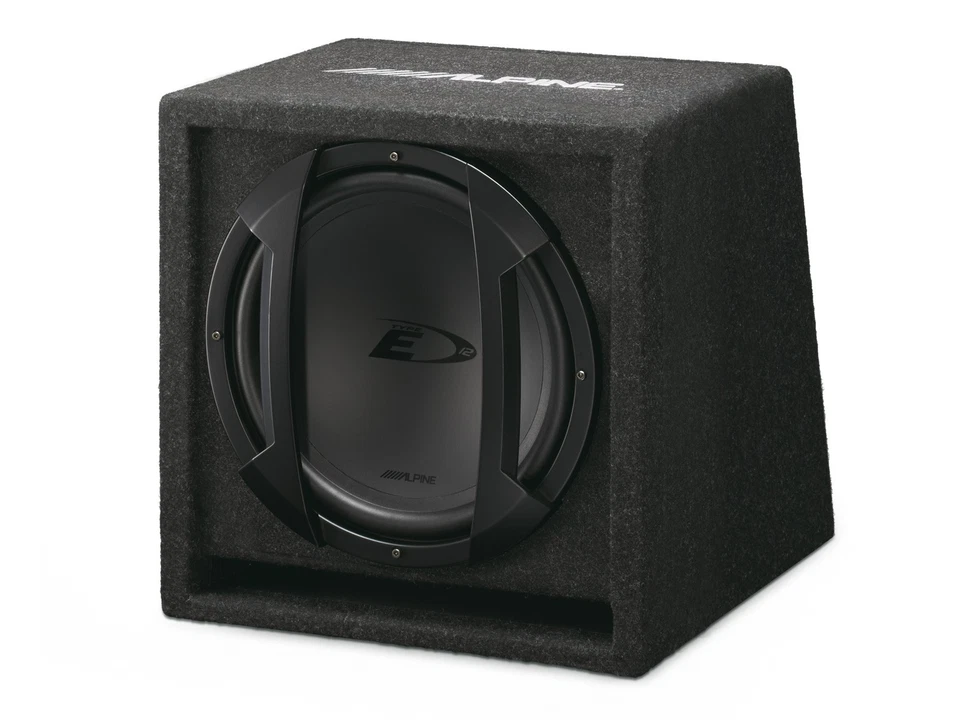 Alpine SBE-1244BR Passiver Bass Reflex Subwoofer In Kiste Mit 30 Cm (12'') 650W - Bild 4 von 4
