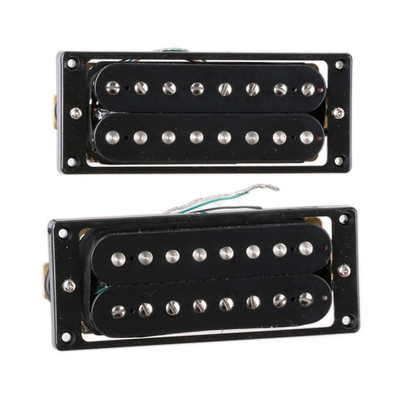 8 String E-Gitarren-Humbucker-Pickup Doppel-Spulen-Hals-Bridge-Pickup-Kit