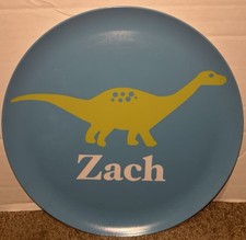 Personalized Dinner Plate I Zach