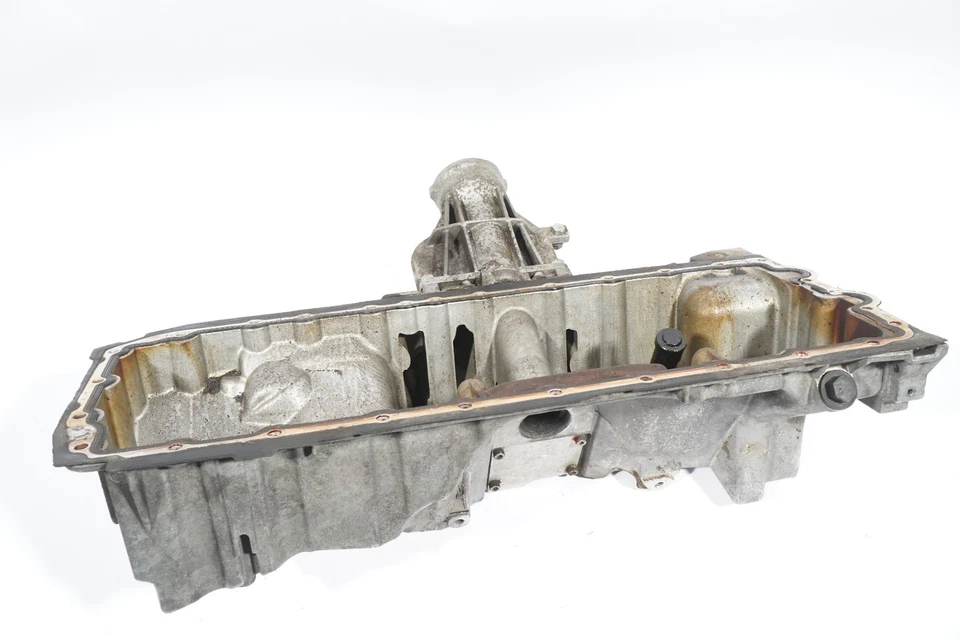 2008 - 2010 BMW e60 e61 525xi 528xi 530xi AWD PANELA DE ÓLEO DO MOTOR FABRICANTE DE EQUIPAMENTO ORIGINAL - Imagem 2 de 4