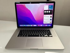 Apple MacBook Pro 15" Retina 2.8Ghz i7 16GB 512GB SSD Monterey Silver  WARRANTY