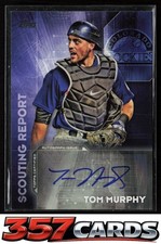 2016 Topps Tom Murphy Scouting Report Autographs Auto #SRA-TM