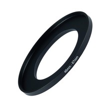 GZNLY 46mm to 67mm Step-up Adapter Rings Filter Black Metal 46mm-67mm