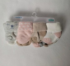 Carter's Just One You Girls 8-pack of folded cuff infant socks aged 0-3 months