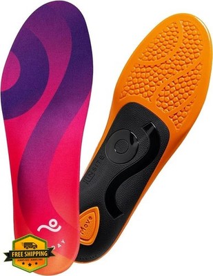 MOVE All Day Comfort Insoles Plush Foam Arch Support M17-17.5 W18.5-19