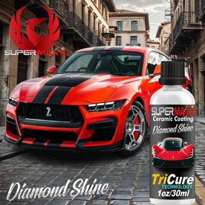 SUPERMAXX CERAMIC CAR COATING 5 YEAR SUPERIOR SCRATCH PROTECTION HIGH GLOSS 30ML