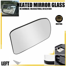 Fit 2013-18 Nissan Altima Left Driver Rear View Heated Mirror Glass Replacement