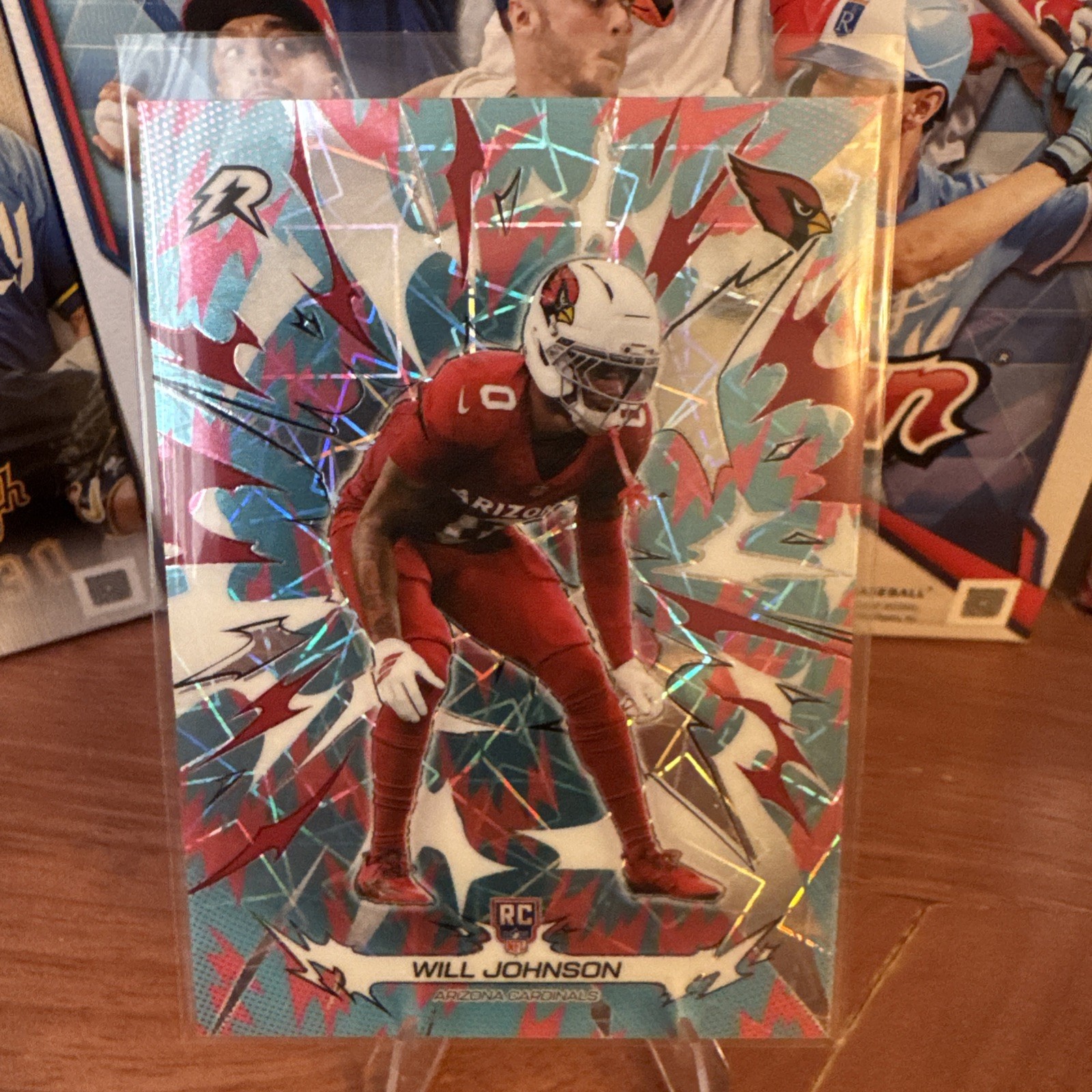 2025 Topps Resurgence Will Johnson RC Arizona Cardinals⁠ Case Hit