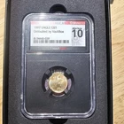 💥💥VAULTBOX GOLD EAGLE 1997 $5 1/10 OZ MS70 💥24 HR AUCTION FREE SHIPPING!💥💥