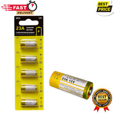 23A 12 Volt Battery 12V Alkaline Battery 5 Count,23A 12v Battery for Remote