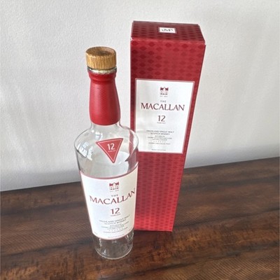 Macallan 12 Highland Single Malt Scotch Whisky Empty Bottle and Box 750ml