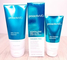 ProactivMD Full Size 3 Piece Skincare Set Cleanser Moisturizer  Gel PROACTIV