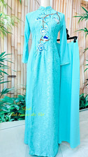 Vietnamese  o D i- Traditional Ao Dai Vietnam for Women - 4 T  with Pants