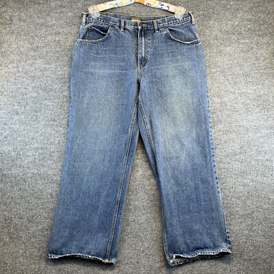 Steve & Barrys Jeans Men 38x32 Relaxed Straight Leg Baggy Denim Pants