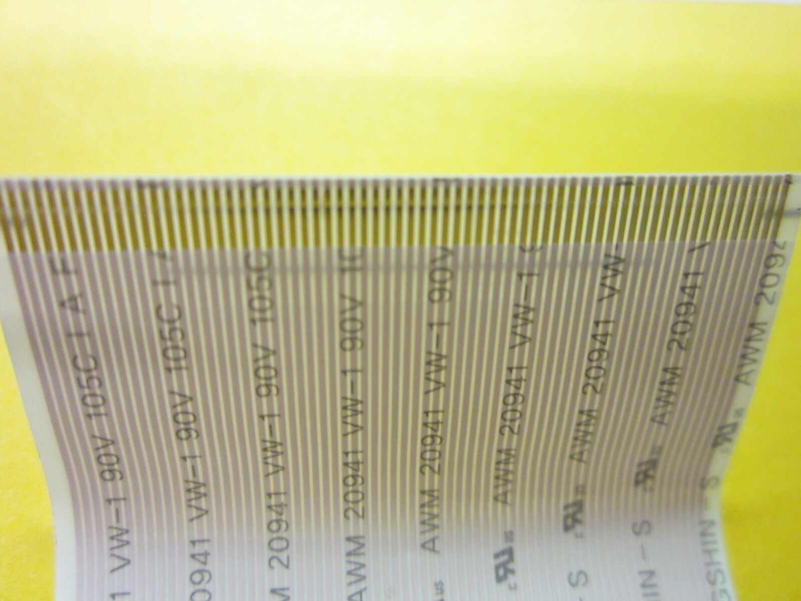 Sanyo 48" FVD48R4 TCon Board 13VNBS60TMB4C4LV0.0 Ribbon Cables to LCD