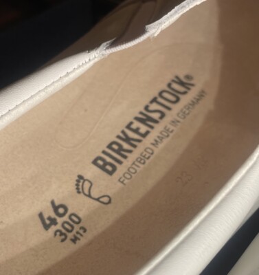 Birkenstock Oswego Max Comfort Soft Natural Leather Shoes 