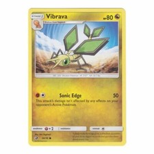 POKEMON CARD VIBRAVA 38/70 NO 329 VIBRATION POKEMON TCG CCG
