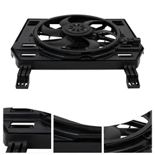 Engine Radiator Cooling Fan Assembly for Land Rover Range Rover 13-18 3.0L 5.0L