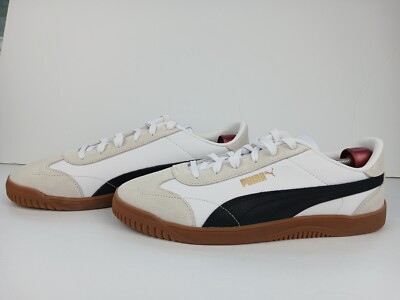 Puma Club 5V5 Fashion Confort Suede Leather Shoes Men's Size 11.5 397894-02 New 