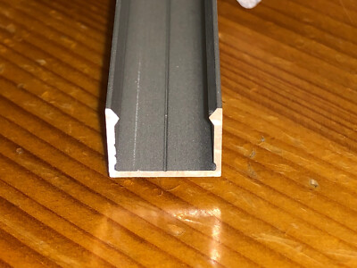 Hera LED-Profil 15/13 mm, Aufbauprofil, silber eloxiert, 1000 mm lang - NEU