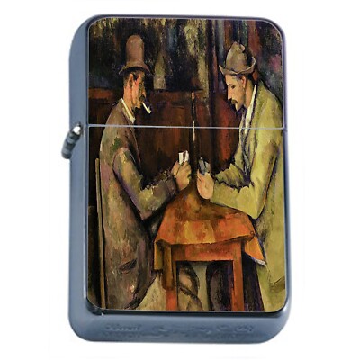 Smoking and Cards Art Illustration Cigarette Oil Lighter