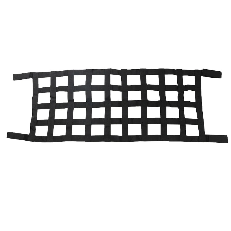 1x red de carga techo ventana trasera soporte de almacenamiento adicional para Jeep Wrangler TJ JK Foto 3 de 4