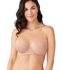 Wacoal Women's Red Carpet Strapless Convertible Bra Size 38DDD 6143