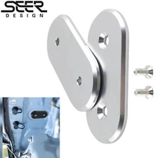 Aluminum A/C Firewall Plug Cap Cover For Honda Civic Del Sol Integra EG Silver