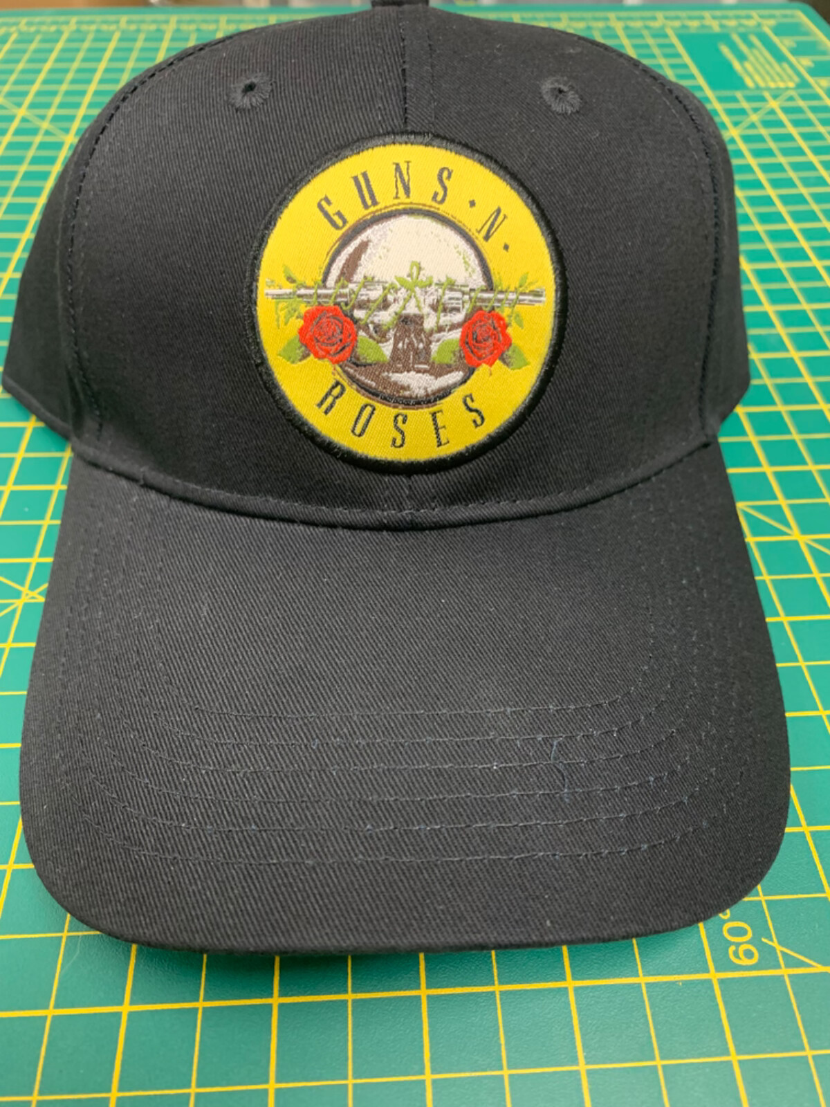 Guns N' Roses Baseball Cap: Circle Logo (Back Logo) OFFICIAL NEW - Image 2