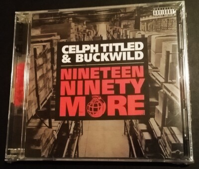 CELPH TITLED BUCKWILD Nineteen Ninety More 2CD DEMIGODZ D.I.T.C. AOTP GRAND PUBA