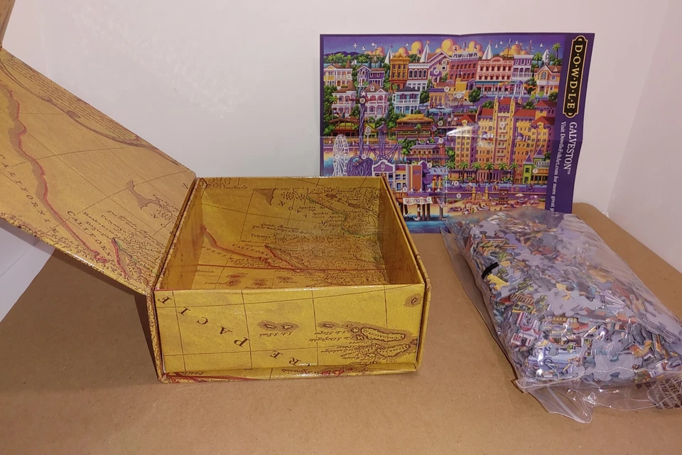 Dowdle "Galveston" Puzzle 500 Pieces Bagged - Complete - Image 4 of 4