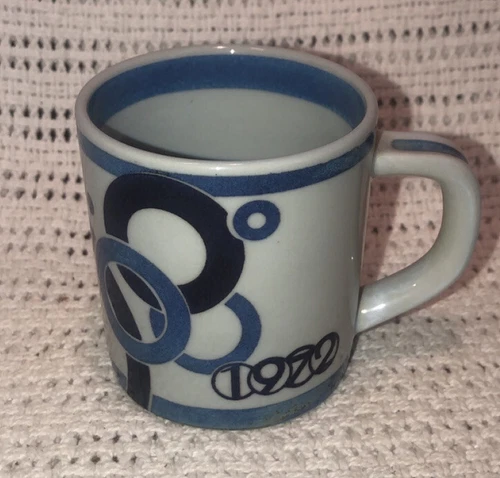 1972 Royal Copenhagen Fajance Bodil Buch Demitasse Collectors Small Mug 3in