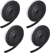 4 Rolls 1/2 x 120 Inch Self-Stick Heavy Duty Felt Strips Self Adhesive Felt Tape