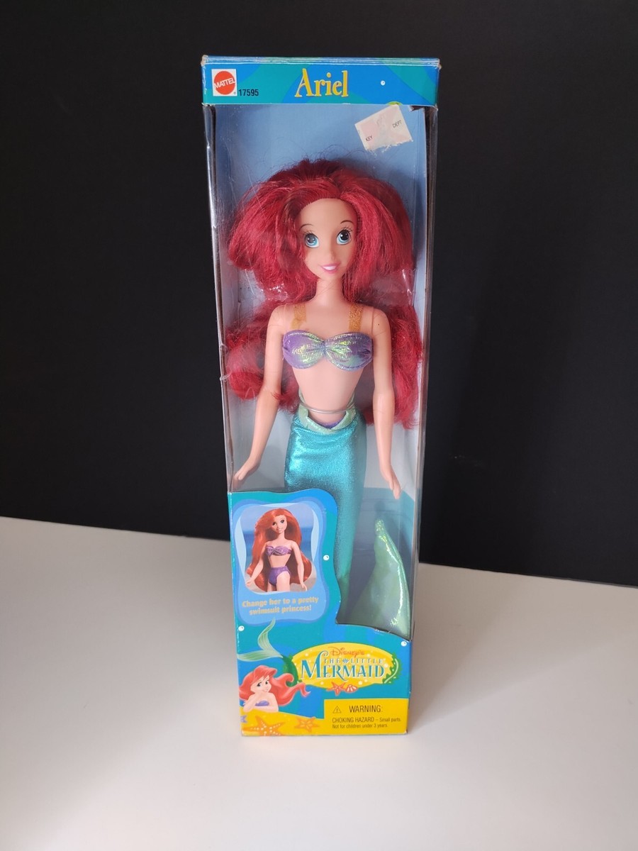Mattel 1997 Ariel Barbie Doll Vintage Vintage Disney's Mattel 1997