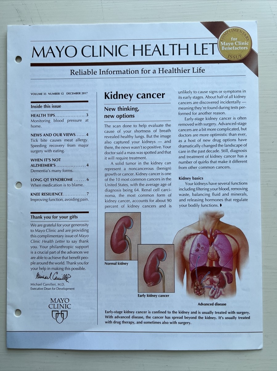mayoページ LOT OF 3 MAYO CLINIC HEALTH LETTER SPECIAL REPORT July & Dec