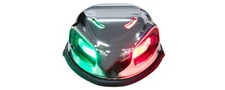 TecNiq M20-2S00-1 Bi-Color LED Boat Navigation Light w/ Stainless Steel Cover