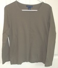 Womens GAP OLIVE SWEATER size SMALL NEW Cotton Knit TOP Ribbed