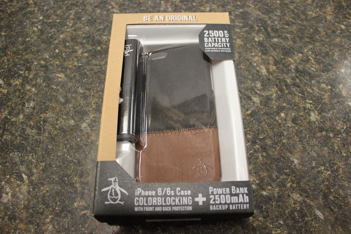 PENGUIN COLORBLOCKING PLUS POWER BANK 2500mAh BACKUP BATTERY FOR