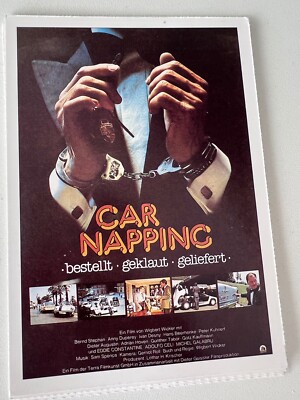 Cinema Filmplakatkarte | Car-Napping | 1979