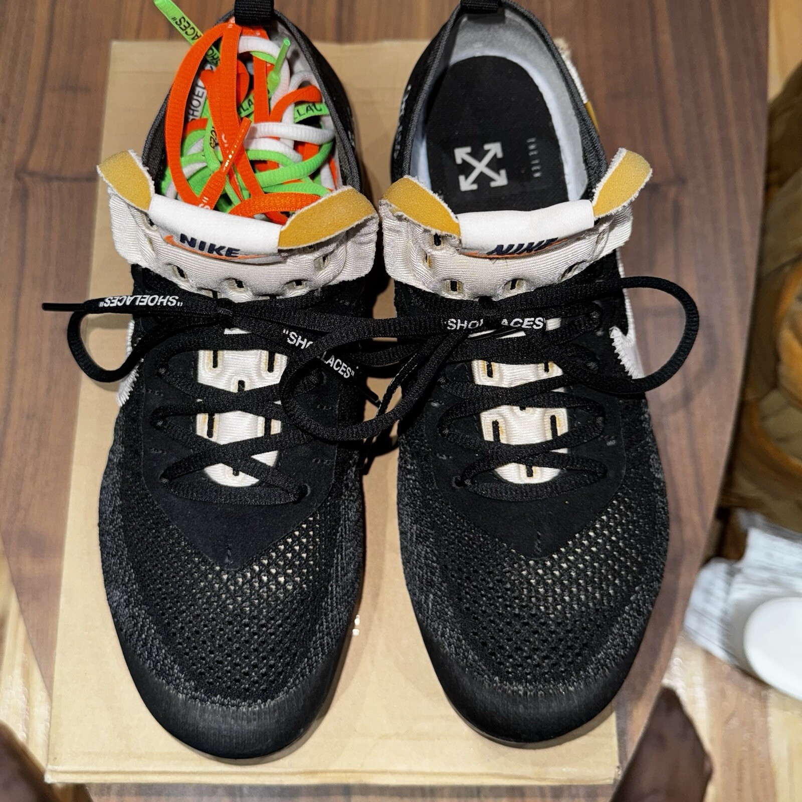OFF WHITE X NIKE Taglia 10.5 Nike Off White x Air VaporMax The Ten